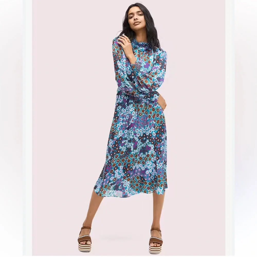 B3 Kate‎ Spade Maxi Pacific Petals Dress